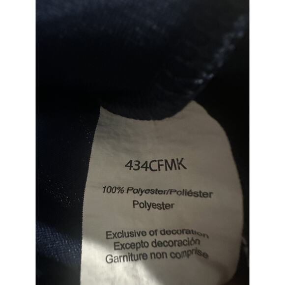 Russell Athletic Dri-Power Polo Shirt XL Navy Blue Golf Activewear Fire Dept Emb - Picture 4 of 8